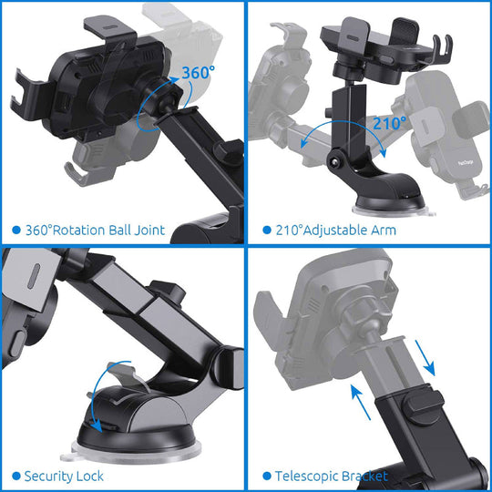 Auto-Klemmung 15W schnelles Ladewagen-Ladegerät