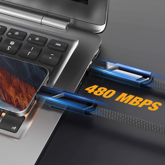 Nabíjecí kabel pro rychlé nabíjení a synchronizaci dat 4 v 1