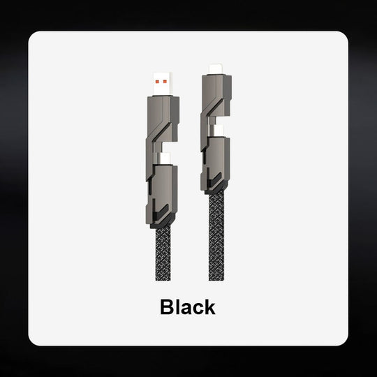 Nabíjecí kabel pro rychlé nabíjení a synchronizaci dat 4 v 1