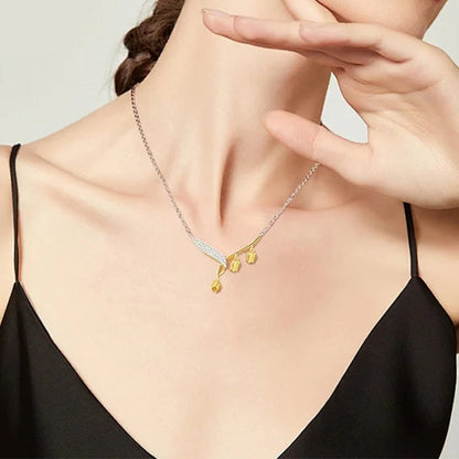 💃Special Gift🌹Women's Elegant Bell Orchid Necklace