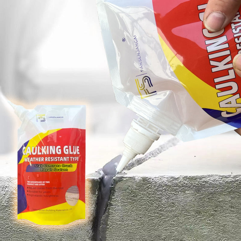 🔥Limited time half price🔥Slab Concrete Crack Waterproof Repair Sealant