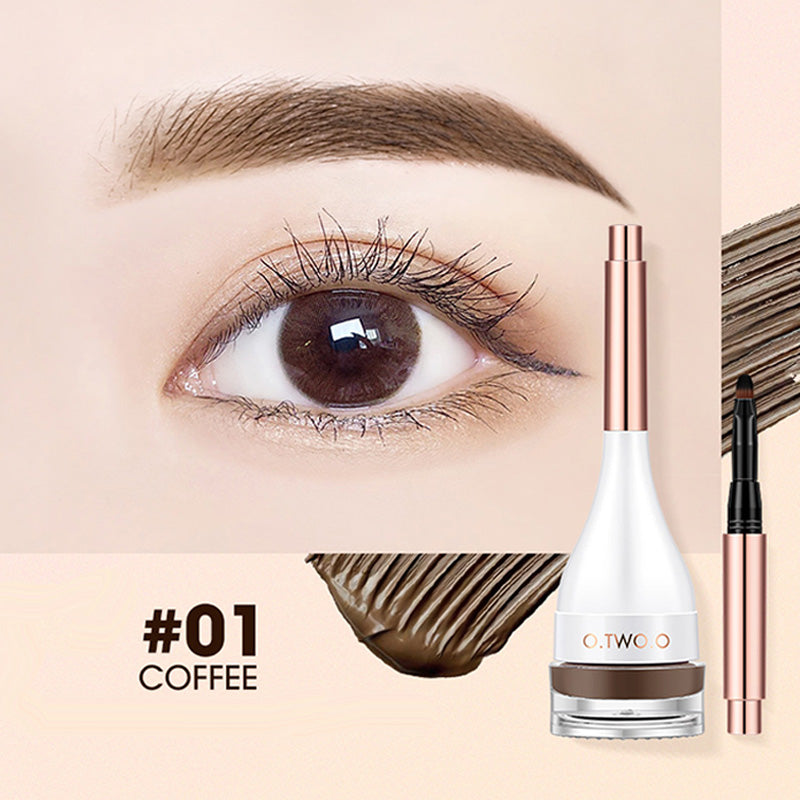 Dlouhotrvající, voděodolný krém na obočí odolný proti rozmazání