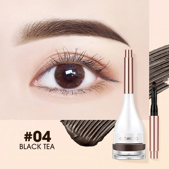 Dlouhotrvající, voděodolný krém na obočí odolný proti rozmazání