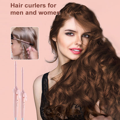 9mm Thin Curling Wand Hair Curler for Short & Long Hair