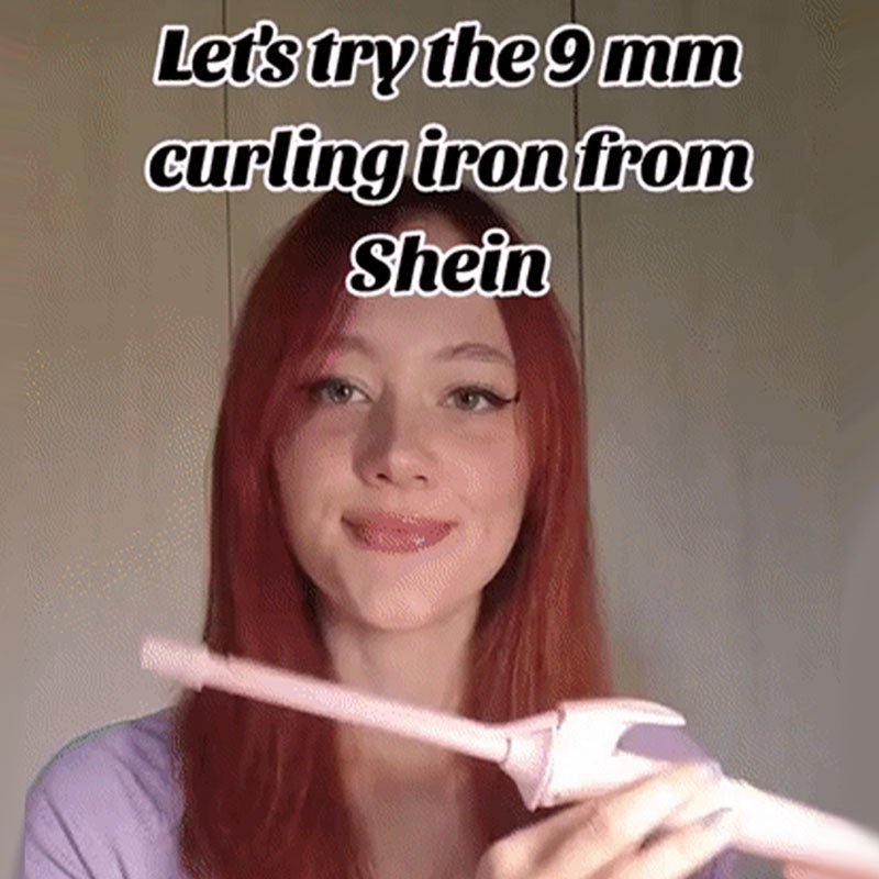 9 mm õhuke lokirulliga lokirull lühikestele ja pikkadele juustele