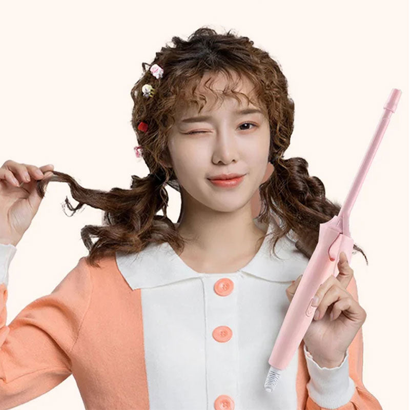 9 mm õhuke lokirulliga lokirull lühikestele ja pikkadele juustele