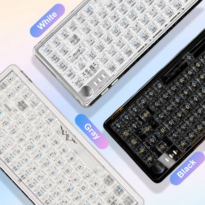 Universal Transparent Mechanical Keyboard with RGB Backlight✈️Free Delivery✈️