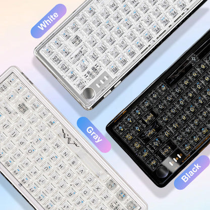 Universal Transparent Mechanical Keyboard with RGB Backlight✈️Free Delivery✈️