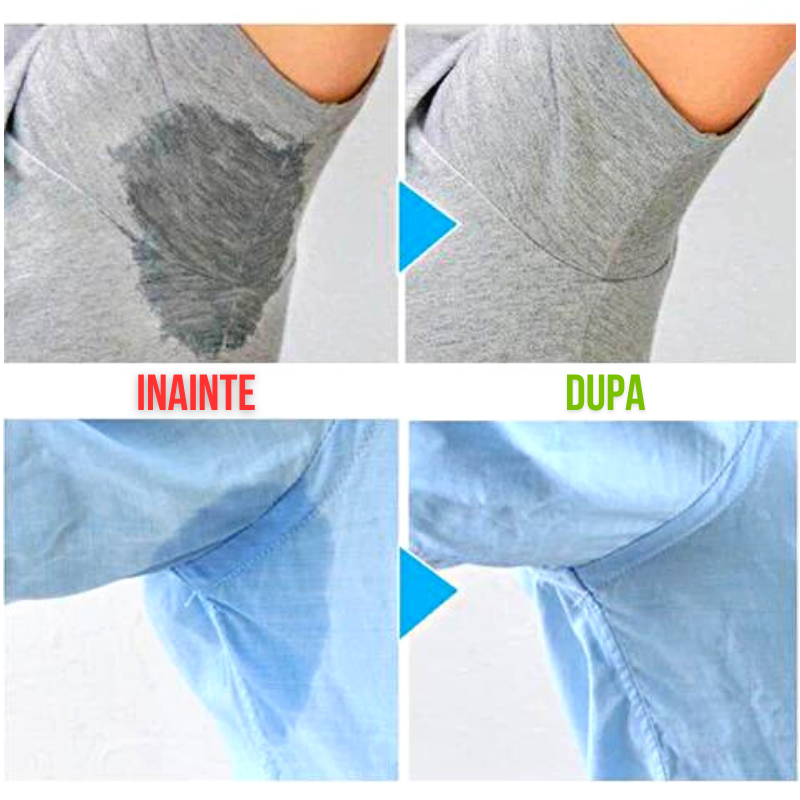 Almofadas antitranspiração