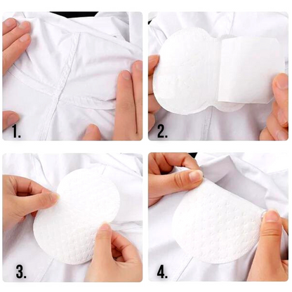 Anti-perspiration pads