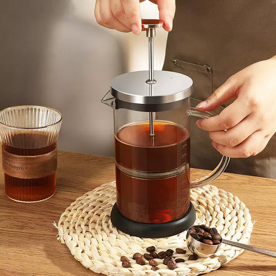 Bocal de leite com bomba manual de vidro 350ml/600ml com alça e escala