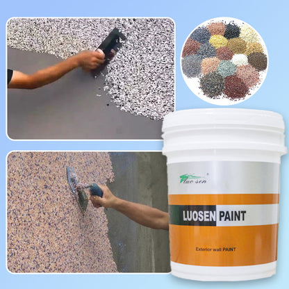 1kg Natural Stone Textured Paint for Exterior Wall