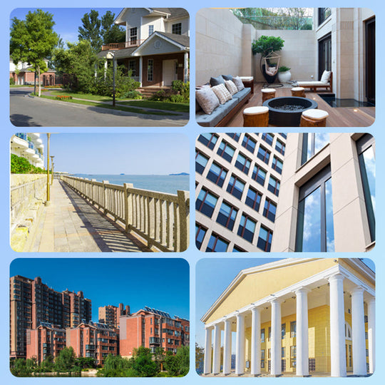 1 kg looduslikust kivist tekstuurvärv välisseina jaoks