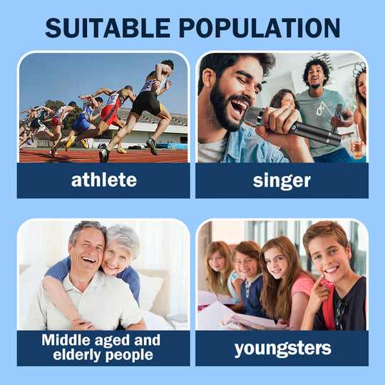 Prenosni nastavljivi vadbeni aparat za dihanje