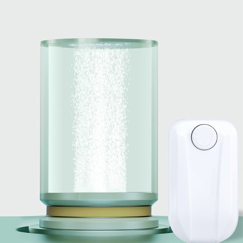 Zivju rezervuāra divu izvadu elektriskais gaisa sūknis