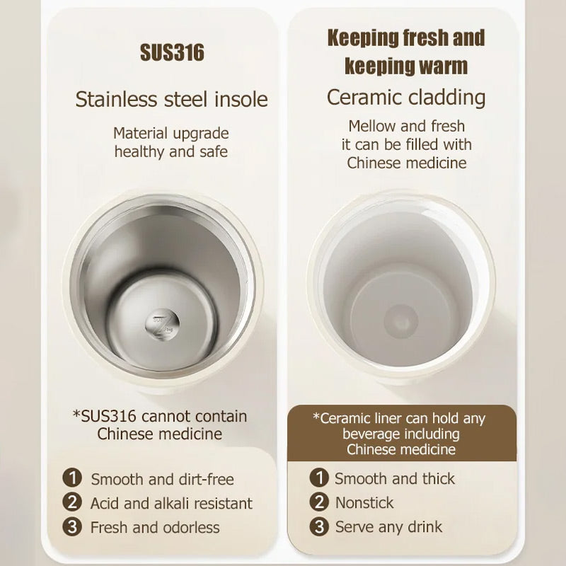 🔥Vruća rasprodaja🔥Izolacijska čašica od nehrđajućeg čelika/keramike