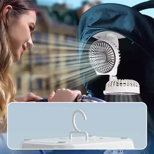 🔥Лятна гореща разпродажба🔥Настолен осцилиращ вентилатор с двойна глава