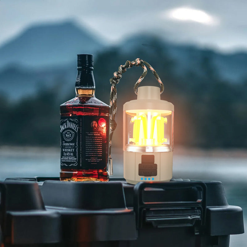 Многофункционален преносим къмпинг фенер