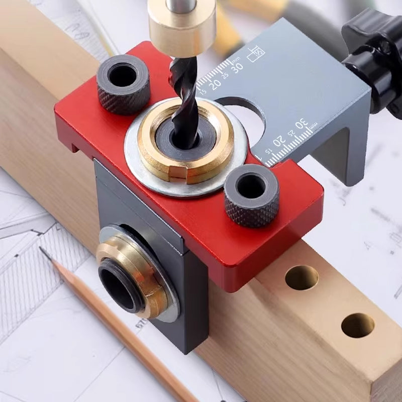 Ferramenta auxiliar de perfuração ajustável de 8/10/12 mm para rebote de gabinete