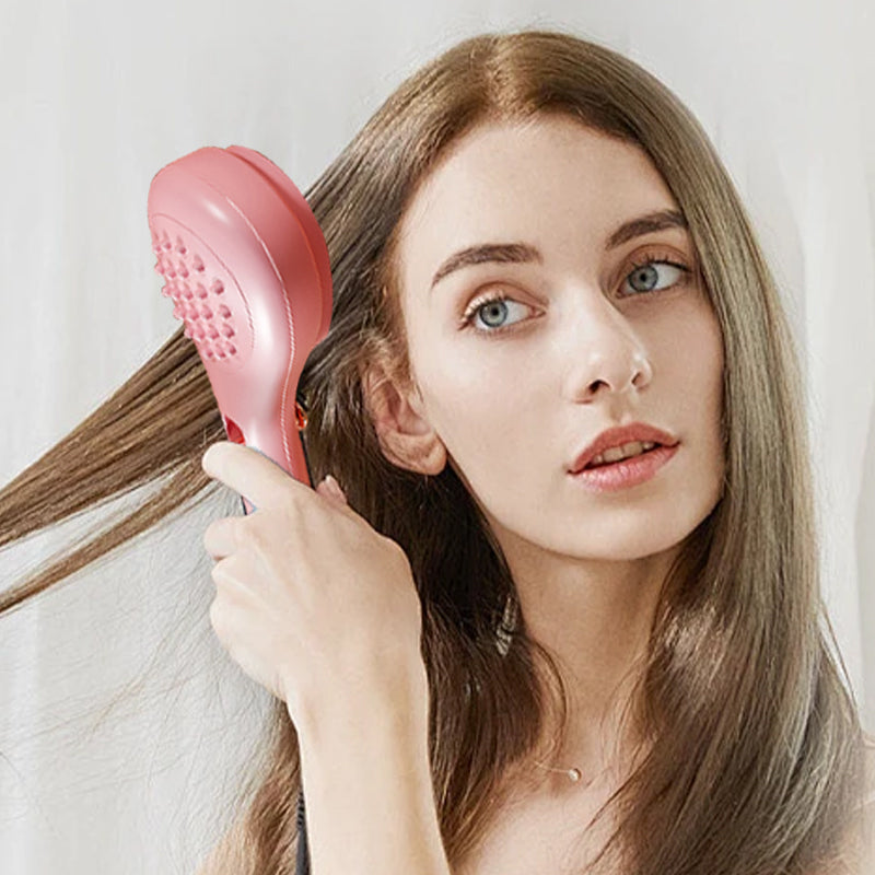 Glavnik za masažo lasišča z zložljivimi ščetinami