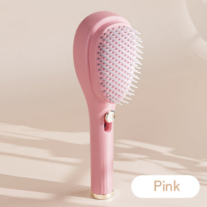 Scalp  Massage Comb with Retractable Bristle