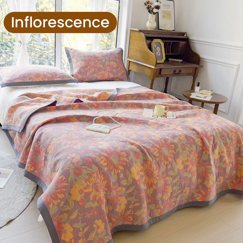 Višenamjenski dvostrani i tiskani pamučni pokrivač za ručnike