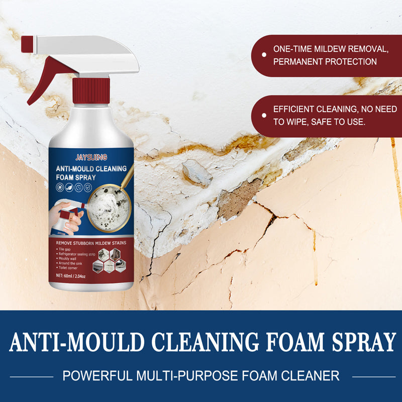 🌟Magie anti-moisissure magique !🌟Spray nettoyant en mousse anti-moisissure
