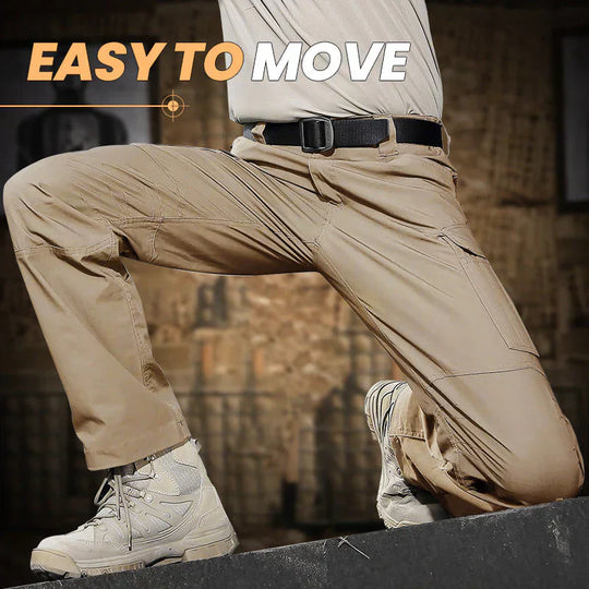 👖 60 % DE RÉDUCTION SUR LES NOUVEAUX ARTICLES EN SOLDE 2025 ! ✨ Pantalon tactique polyvalent - Tissu résistant à l'eau avec 8 poches pour les aventures en plein air et en ville 🏔️🔧