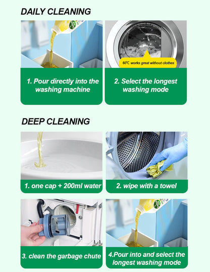 Anti Bacterial Liquid Washing Machine Cleaner