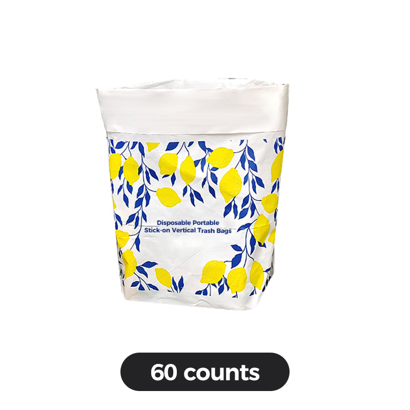 Disposable Portable Stick-on Vertical Trash Bags