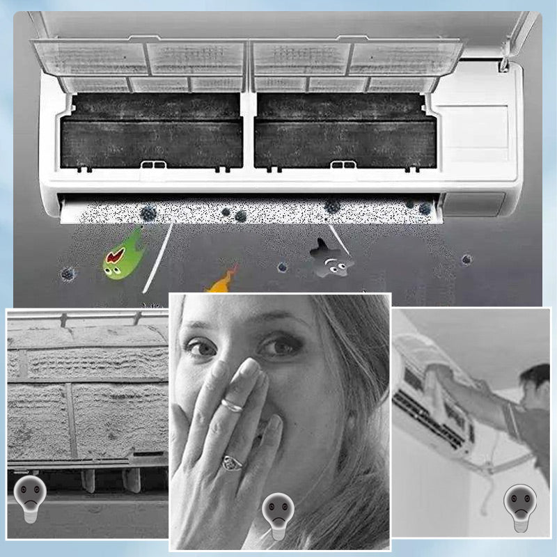 50% de desconto🔥Conjunto de limpeza para ar condicionado