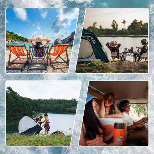 Prijenosni set štapova za pecanje na ledu u obliku olovke