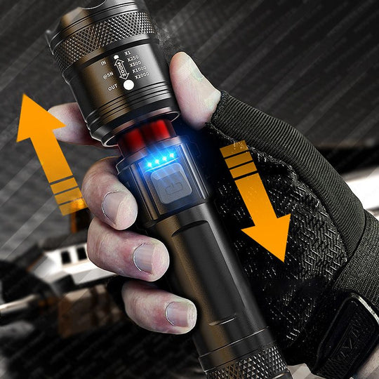 ⏳Limited-time 50% off⏰Super Strong Light Zoomable Flashlight🔦☀️