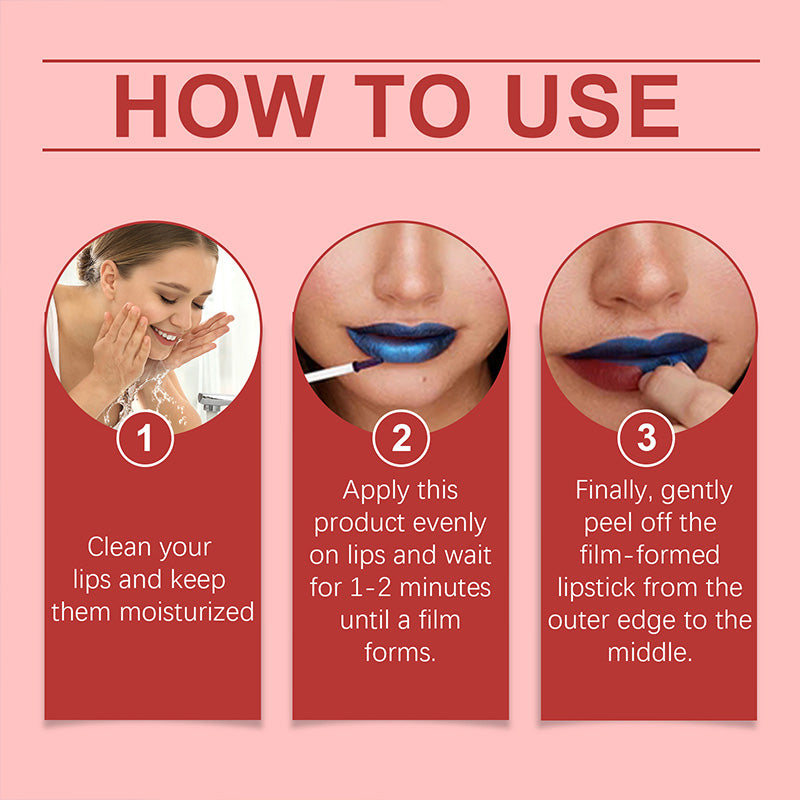 💄Pletafvisende lipgloss, der nemt kan rives af for en fantastisk effekt! Lip Stain Masque💋