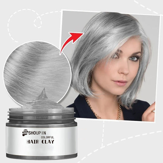 11 cores🌈- Cera de tintura de cabelo descartável instantânea