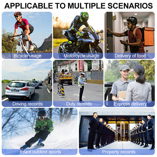 🖤Výpredaj na Čierny piatok🔥📸Prenosná HD kamera na bicykel