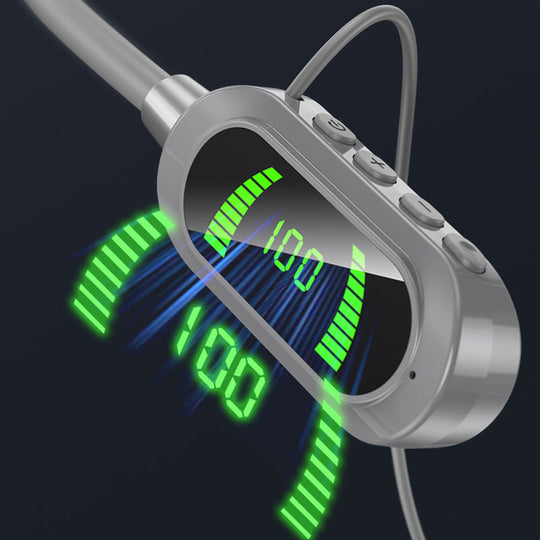 Kaulan roikkuu langaton Bluetooth -kuulokemikrofoni