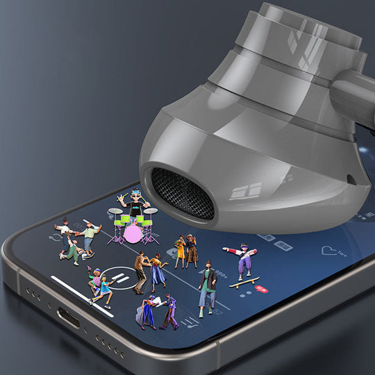 Kaulan roikkuu langaton Bluetooth -kuulokemikrofoni