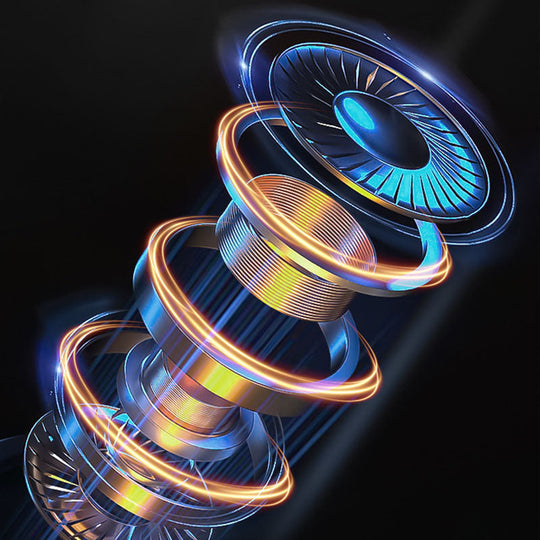 Kaulan roikkuu langaton Bluetooth -kuulokemikrofoni