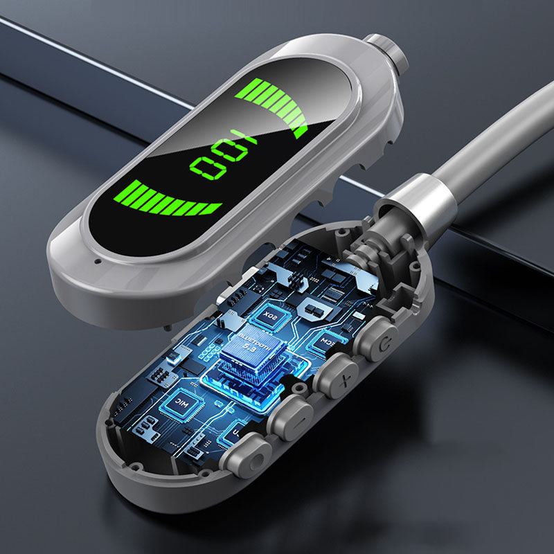 Kaulan roikkuu langaton Bluetooth -kuulokemikrofoni