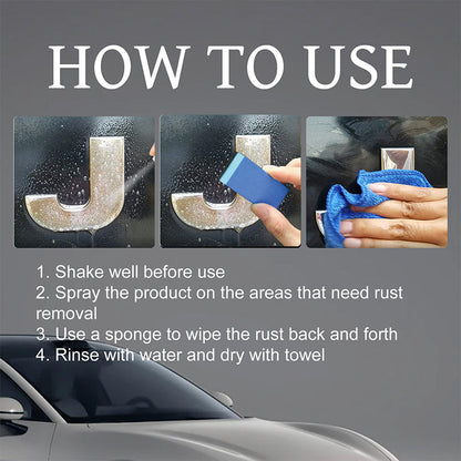 Efficient Car Rust Removal Spray Set