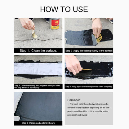 🌿 50% OFF NOW! ✨ Polyurethane Waterproof Coating - Eco-Friendly Leak Repair Solution for Roofs & Walls with Long-Lasting Protection 🛡️🏠