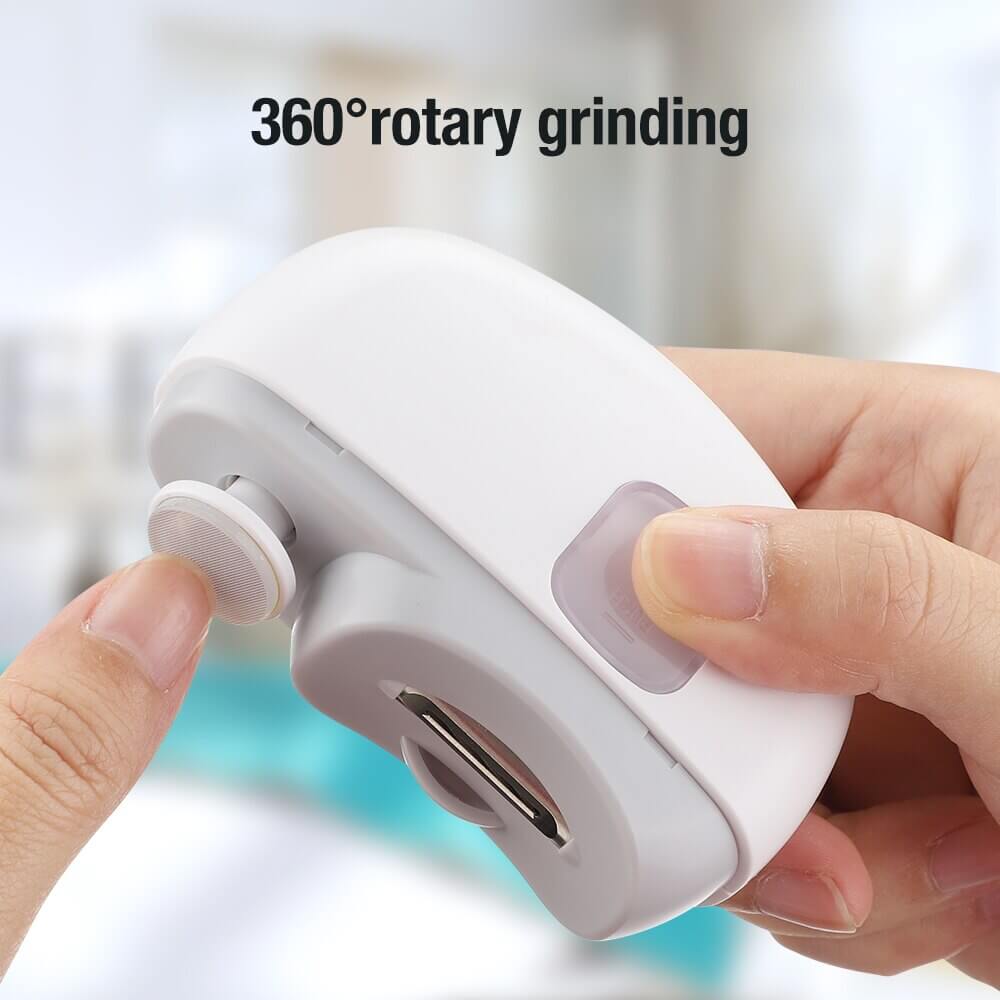 🎁 Hot Sell 🔥3 in 1 Automatic Electric Nail Clipper with Polishing【Safe and convenient】