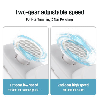 🎁 Hot Sell 🔥3 in 1 Automatic Electric Nail Clipper with Polishing【Safe and convenient】