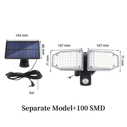 Waterproof Outdoor Solar Lights with Motion Sensor