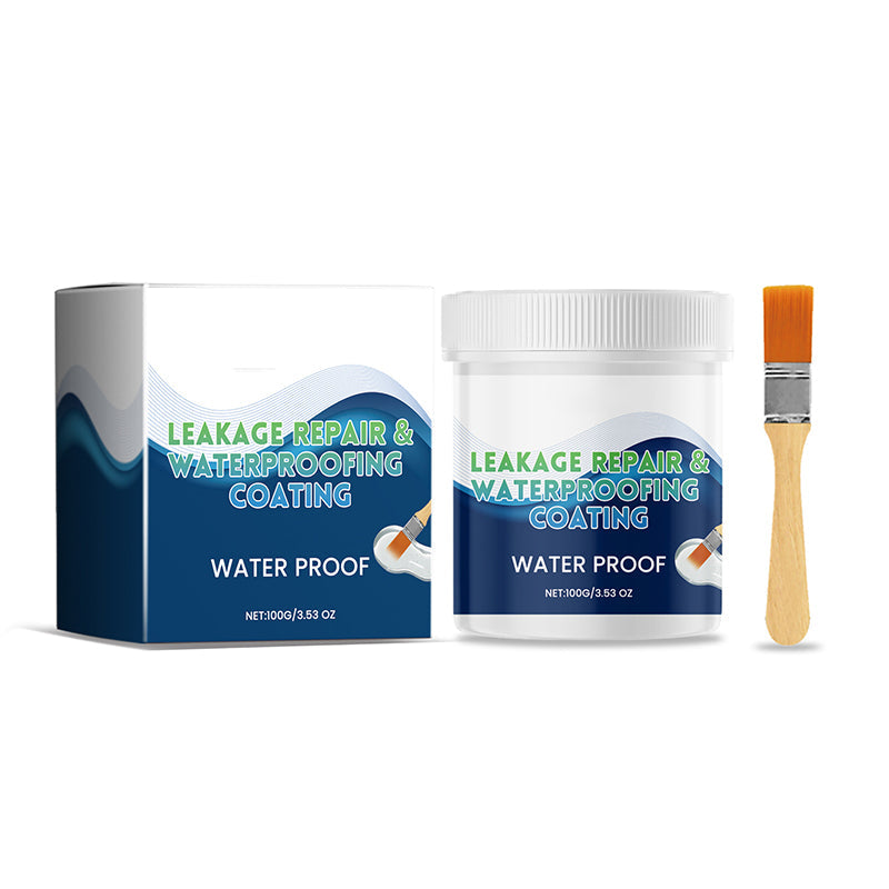 Viacúčelový priehľadný vodotesný náter proti úniku