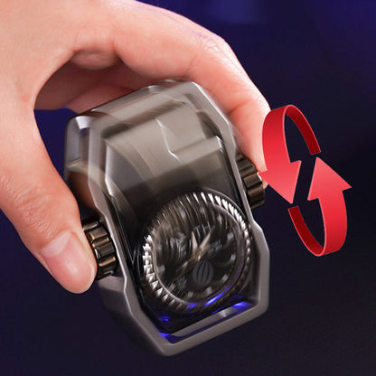 Windproof Watch Lighter with Decompression Gyro Design