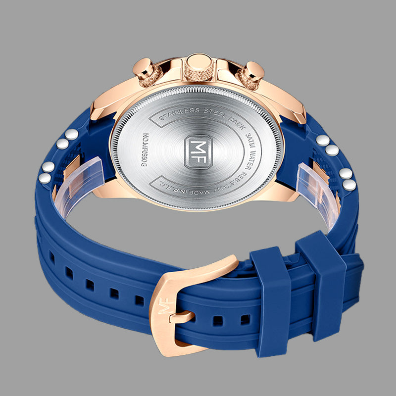 Mäns nattljus vattentät kvartsklocka