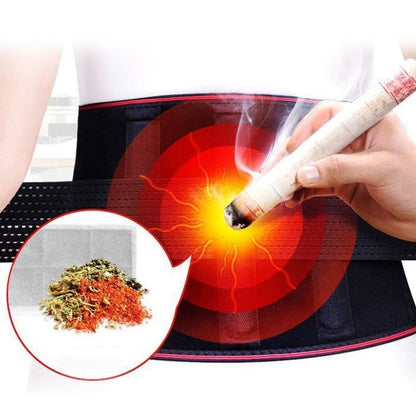 Electric Heating Waist Belt with Massage Function