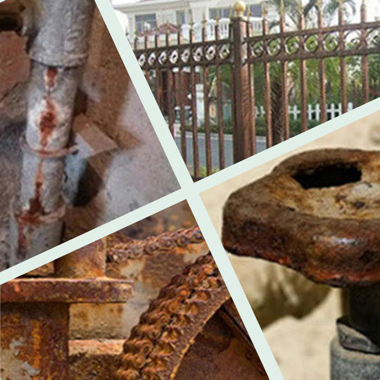 Tinta removedora de ferrugem anticorrosiva para metal